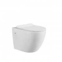 FT135 Ceramic Cheap Wall Hung Toilet European Wc Toilet One Piece Soft Seat Cover Wall Mounted Toilet Bowl