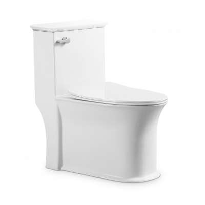 New design economic modern sanitary ware white ceramic one piece toilet