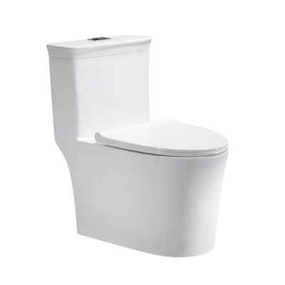 Modern western cheap floor mounted european water closet siphonic one piece commode toilets bathroom sanitary ceramic wc toilet