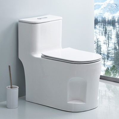 New design home white western sanitary ware floor toilet bowl european style chinese siphon one piece bathroom ceramic wc toilet